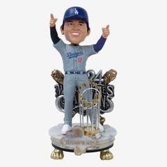 【新品・未開封】大谷翔平 2024 ワールドシリーズ制覇セレブレーション　ボブルヘッド