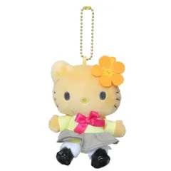 ハローキティ マスコット ミニぬいぐるみボールチェーン 平成コギャル ガングロ サンリオ ナカジマ プレゼント キャラクター グッズ 