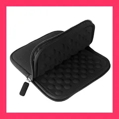 【スタッフおすすめ！】Lacdo 耐衝撃 外付け USB CD DVD ライター ブルーレイと外付けハードドライブ ネオプレン 保護ストレージ キャリー スリーブケース ポーチバッグ 収納ポケット付き Apple MD564ZM/A USB