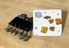 ヴィンテージ 小物 90 ザ・イヤーズ 集まった Disney(ディズニー) イヤリング (くま) くまのプー/ミッキー ミニー