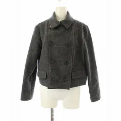 セオリー Theory RITUAL QUALITY HANYA ピーコート ショート丈 ダブルボタン 040 グレー 03-5304120 /ORのサムネイル