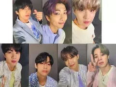 【中古】ポストカード BTS(防弾少年団) メンバーポストカード7枚セット(セルフィver.) 「CD MAP OF THE SOUL ： 7 ～THE JOURNEY～」 ファンクラブ限定 5形態同時予約購入特典