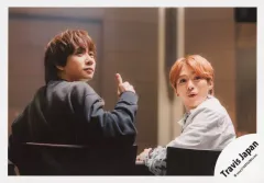 【中古】生写真(STARTO) Travis Japan/中村海人・松倉海斗/横型・上半身/アルバム「VIIsual」MVオフショット/公式生写真