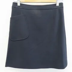 ジルサンダー ネイビー JILSANDER NAVY 膝丈スカート ポケット a938748のサムネイル