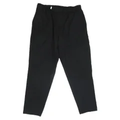 GRAPHPAPER グラフペーパー 18AW GM183-40092B SELVAGE WOOL COOK PANTS シェフ パンツ コックパンツ ブラック系 F【中古】のサムネイル