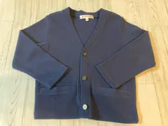 グローバルワーク　キッズ　カーディガン　ネイビー　110cm
