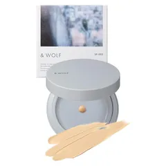 【スキンケア発想】なめらか素肌感 ファンデーション &wolf 003 naturalbeige クリームファンデ 1