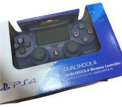 ワイヤレスコントローラー (DUALSHOCK 4) ミッドナイト・ブルー