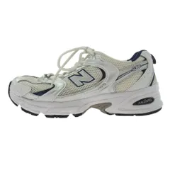 NEW BALANCE ニューバランス MR530SG スニーカー ランニングシューズ ホワイト系 シルバー系 ネイビー系 26cm【中古】