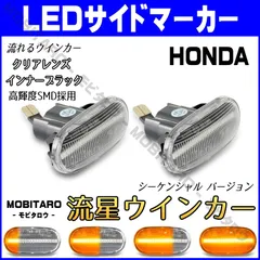JW5 流星クリアレンズ LED流れるウインカー｜ホンダ　S660（JW5）CR-V（RD4　RD5　RD6　RD7)　インテグラ/Type-R/Type-S（DC5）インサイト（ZE2）エアウェイブ（GJ1　GJ2） シーケンシャル サイドマーカーのサムネイル