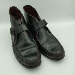 G.H BASS WEEJUNS BUCKLE 9¹/₂D モカシンブーツ ブラック　ジーエイチバスアンドカンパニー