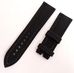 超美品 未使用級 BLANCPAIN(ブランパン) 時計用 革ベルト ブラック レザーベルト 23㎜のサムネイル