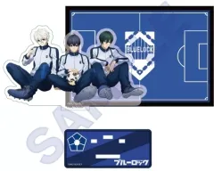 【中古】アクリルスタンド・アクリルパネル 潔世一＆凪誠士郎＆糸師凛 背景付きアクリルスタンド スペシャルイラスト ver. F 「ブルーロック」