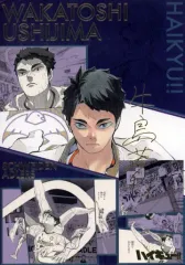 【中古】キャラカード 牛島若利 「ハイキュー!!展 FINAL 箔押しイラストカードコレクション」