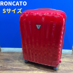 RONCATO ロンカート　スーツケース　小型　Sサイズ　レッド　ファスナータイプ