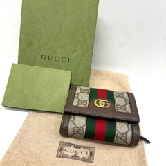 ▪️【保管品】GUCCI グッチ GG 財布 折財布 オフィディア GGスプリームキャンバス 598662 2184 箱あり