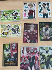 aca104  TIGER&BUNNY タイガー&バニー タイバニ ウエハース カード ワイルドタイガー & バーナビー・ブルックスJr 鏑木 虎徹