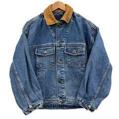 ティンバーランド Gジャン 襟 レザー 切替 デニム トラッカー【AFB1】