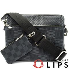 ルイヴィトン トリオメッセンジャー ダミエ 美品 LOUIS VUITTON ルイヴィトン トリオメッセンジャー ダミエグラ