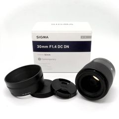 《新品級》 単焦点レンズ SIGMA 30mm F1.4 DC DN Contemporary sony ソニー Eマウント 用 C016 k3163