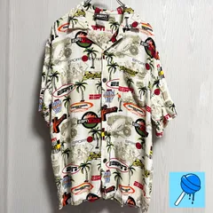 柄シャツ 古着 オーバーサイズ