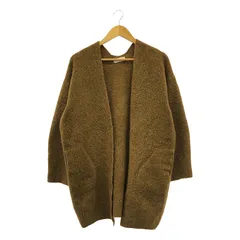 unfil / アンフィル | stretch superkid mohair cardigan カーディガン | 1 | ブラウン | レディース