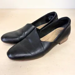 クラークス パンプス ブラックレザー ジュリエットパーム 23.0cm