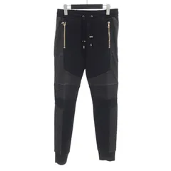 BALMAIN バルマン バイカーレザーパンツ レザー パンツ - Women | BALMAIN