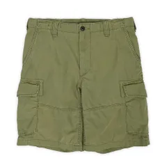 ポロラルフローレン POLO RALPH LAUREN 00s 2000年代 カーゴショーツ 6ポケット CLASSIC FIT USA ヴィンテージ アメリカ 古着 メンズ ショートパンツ オリーブグリーン W32【中古】