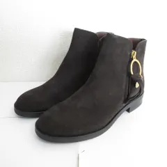 未使用 SEE BY CHLOE シーバイクロエ LOUISE フラットアンクルブーツ  