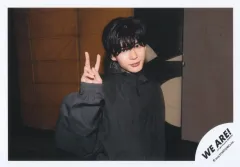 【中古】生写真(STARTO) なにわ男子/長尾謙杜/横型・上半身/「WE ARE! Let’s get the party STARTO!!」バックステージフォト/公式生写真