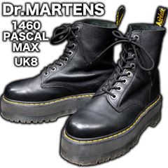 Dr.Martens 1460 PASCAL MAX UK8 (27cm相当) 8ホール 厚底 プラットフォームシューズ ロンドンブーツ ドクターマーチン