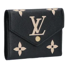 ルイヴィトン LOUIS VUITTON 折財布 三つ折り財布 アンプラント M80968 ブラック ベージュ ポルトフォイユ･ヴィクトリーヌのサムネイル