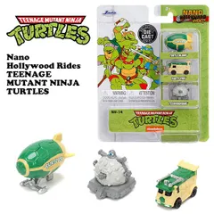 ミュータント タートルズ ナノメタルフィグ　7種/タカラキーホルダー６種＋おまけ ミュータント タートルズ ナノメタルフィグ 7種/タカラ