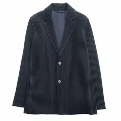 【限定値下げ】オムプリッセ　イッセイミヤケ　アウタージャケット ISSEY MIYAKE - 極美品 オムプリッセ イッセイミヤケ HOMME