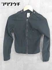 ◇ Edition エディション TOMORROWLAND 長袖 ノーカラー ジップアップ ジャケット サイズ38 ブラック レディース 【中古】 【1002800510658】