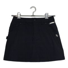 中古 レディース パーリーゲイツ PEARLY GATES スカート 1(M) 紺 ネイビー チェック柄