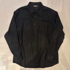 AURALEE オーラリー SUPER LIGHT WOOL SHIRT シャツ A23AS01OS ブラック size:4 【代官山A07】