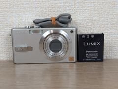 Panasonic LUMIX DMC-FX7 シルバー デジカメ 動作確認済 レトロCCDセンサー搭載！