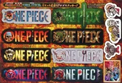 【中古】シール・ステッカー 集合 ロゴステッカー 「ワンピース」 週刊少年ジャンプ 2024年4・5合併号 綴じ込み付録