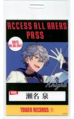 あんスタ バックステージパスカード 瀬名泉 Knights 特典 タワレコ