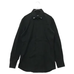 GIVENCHY (ジバンシィ) 14AW シルバーパーツ ロングスリーブシャツ 長袖シャツ 14F 6282 300 ブラックのサムネイル