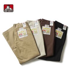 BEN DAVIS ベンデイビス パンツ "EXTRA WIDE CINO PANTS" T-23180009【BROWN / IVORY】