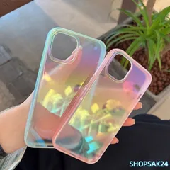 スマホケース iphone14 ケース 韓国 iphone13 ケース iphone12 ケース 携帯ケース iphone15 ケース シリコン オーロラ シンプル クリア レディース ペア 映え673