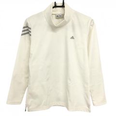 ジーフォア ニットベスト 白×黒 ロゴ総柄 レディース 36(S