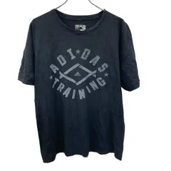 adidas 半袖プリントTシャツ XL ブラック アディダス プルオーバー ビッグサイズ カレッジロゴ 古着卸 アメリカ仕入 a705-5924
