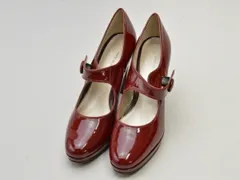 マリーファム Marie femme パンプス 22cm ワインレッド レディース j_p s_z F-LSHOE3478