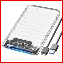 [Free Shipping] ORICO HDD Case 2.5-inch USB 3.0-SATA External Hard Drive Case 7mm/9.5mm SATA HDD SSD Compatible Up to 6TB Tool-Free UASP Compatible 2139U3-V1-CR