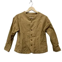 b4 良品 パラスパレス 麻混 ジップ ジャケット/羽織り ２ b4 良品 パラスパレス 麻混 ジップ ジャケット/羽織り 2