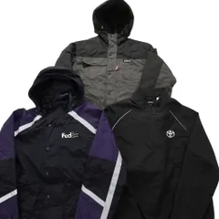 FedEx リフレクター マウンテンパーカー ヴィンテージ古着 卸売りファッション - FedEx リフレクター マウンテンパーカー